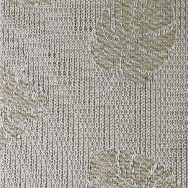 Decorative Screen Flower Beige fabric swatch