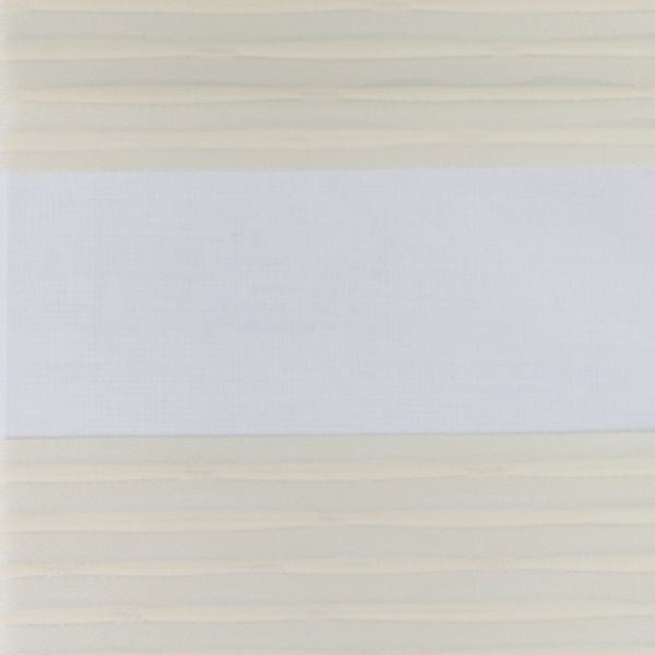 Sheer Polyester Chiara Beige fabric swatch